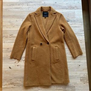 J Crew Daphne topcoat in Italian boiled wool Size 00